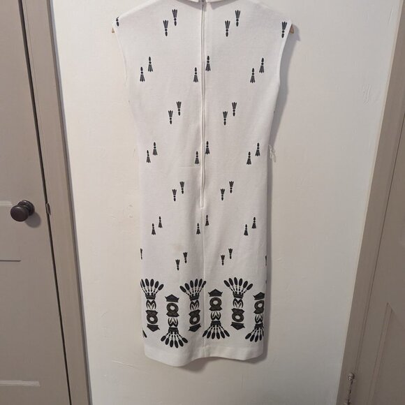 Alfred Shaheen Hawaiian Dress Vintage Sheath Shift Tiki Tropical 1960’s - Picture 3 of 12